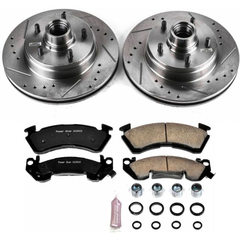 PowerStop K2937 fits Chevrolet 91-93 Caprice Front Z23 Evolution Sport Brake Kit