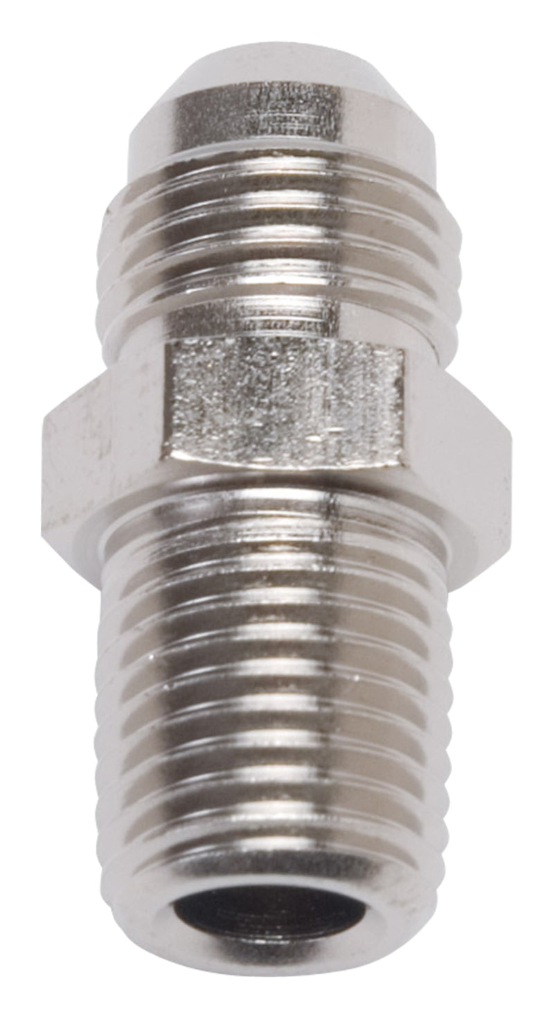 Russell 660411 Performance -3 AN to 1/8in NPT Straight Flare to Pipe (Endura)