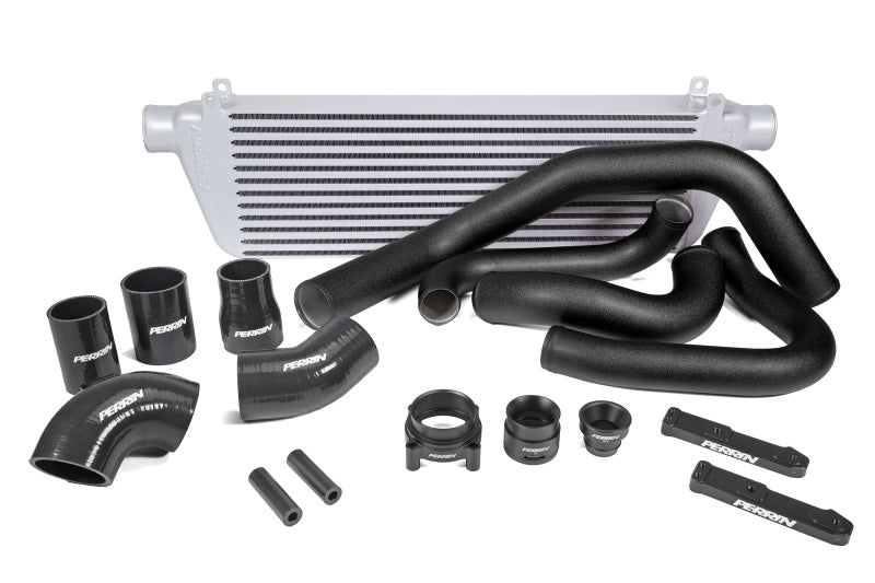 Perrin PSP-ITR-441SL/BK 22-23 fits Subaru WRX Front Mount Intercooler Kit (Black Tubes & Silver Core)