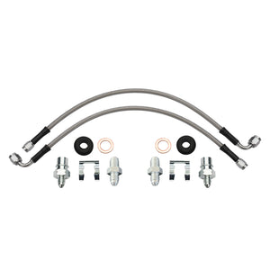 Wilwood flexline kit 16IN. 90 deg -3 male to M10-1.0 BF M10-1.0 banjo