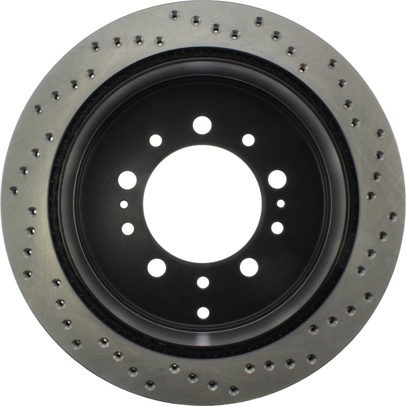 Stoptech 128.44157CR Drilled SportStop Cryo Rotor - Right