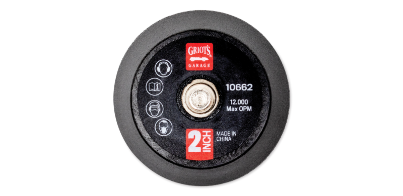 Griots Garage 10662 2in Random Orbital Backing Plate