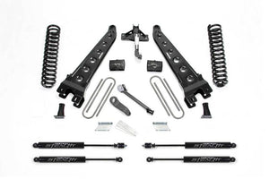 Fabtech K2253M 17-21 fits Ford F250/F350 4WD Gas 4in Rad Arm Sys w/Coils & Stealth