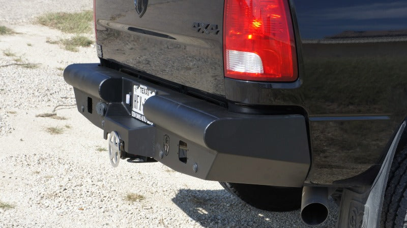 Road Armor 410VR0B 10-18 fits Dodge 2500 Vaquero Rear Non-Winch Bumper - Tex Blk