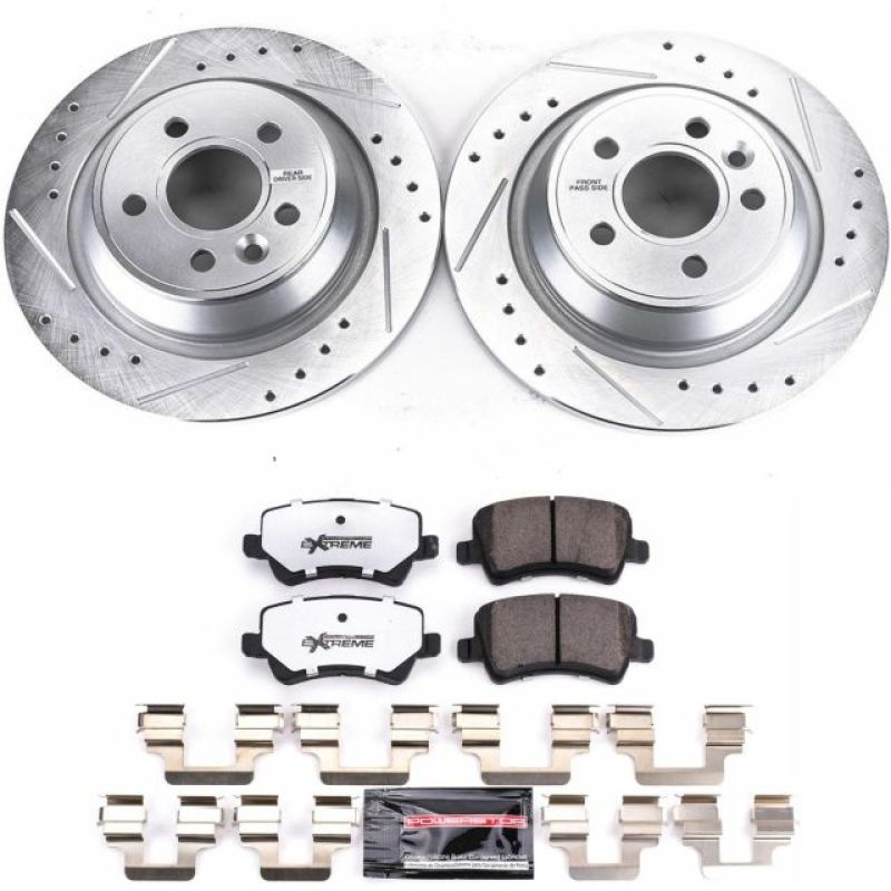 PowerStop K6293 36 fits Rover Range Rover Evoque Rear Z36 Truck & Tow Brake Kit