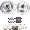 PowerStop K6293 36 fits Rover Range Rover Evoque Rear Z36 Truck & Tow Brake Kit