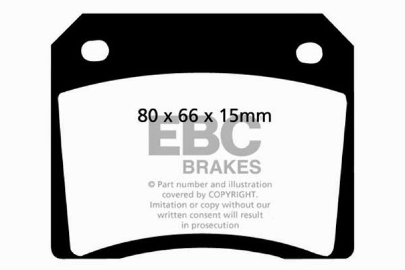 EBC DP2101 Ac 428 7.0 Greenstuff Rear Brake Pads