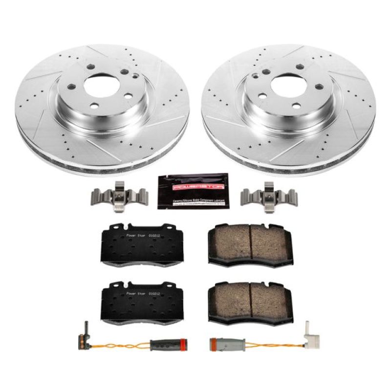 PowerStop fits Mercedes-Benz 07-09 E350 Front Z23 Evolution Sport Brake Kit