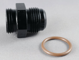 Fragola 495641-BL -12AN x 1 1/16-12 (12) Radius Fitting Vac Pump - Black