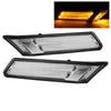 5077219 Xtune fits Porsche 05-07 911 997 Side Marker Light Amber LED Clear SML