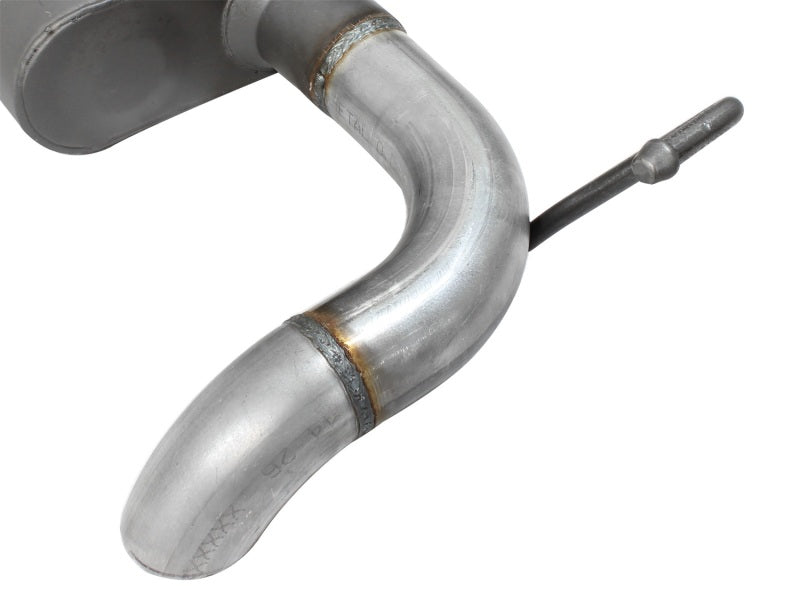 AFE 49-08046 on Exhaust System Axle Back Aluminized Hi-Tuck 07-17 fits Jeep Wra