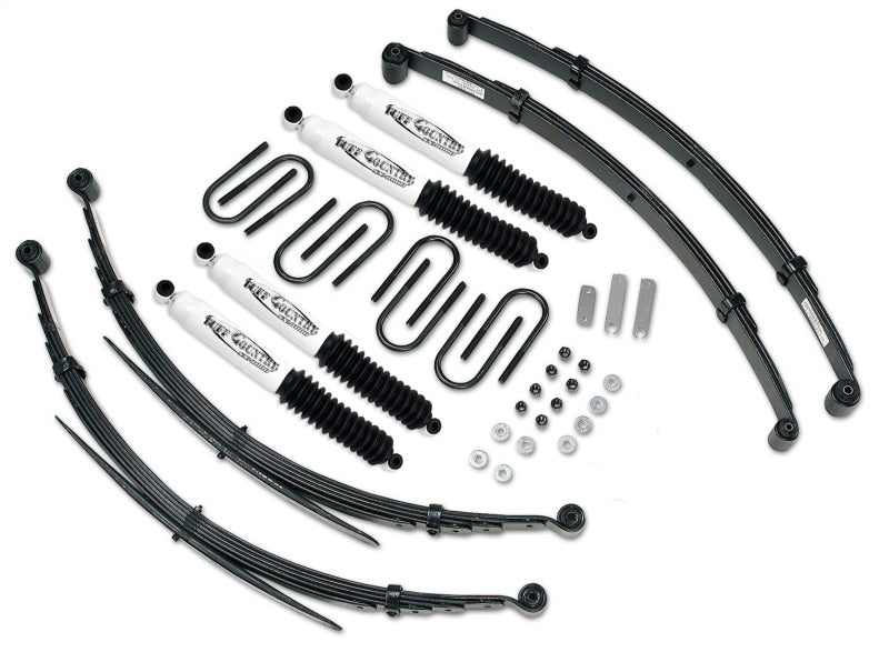 Tuff Country 13743KN 88-91 fits Chevy Suburban 3/4 Ton 4X4 3in Lift Kit HD (w/52in Rr Springs SX8000)