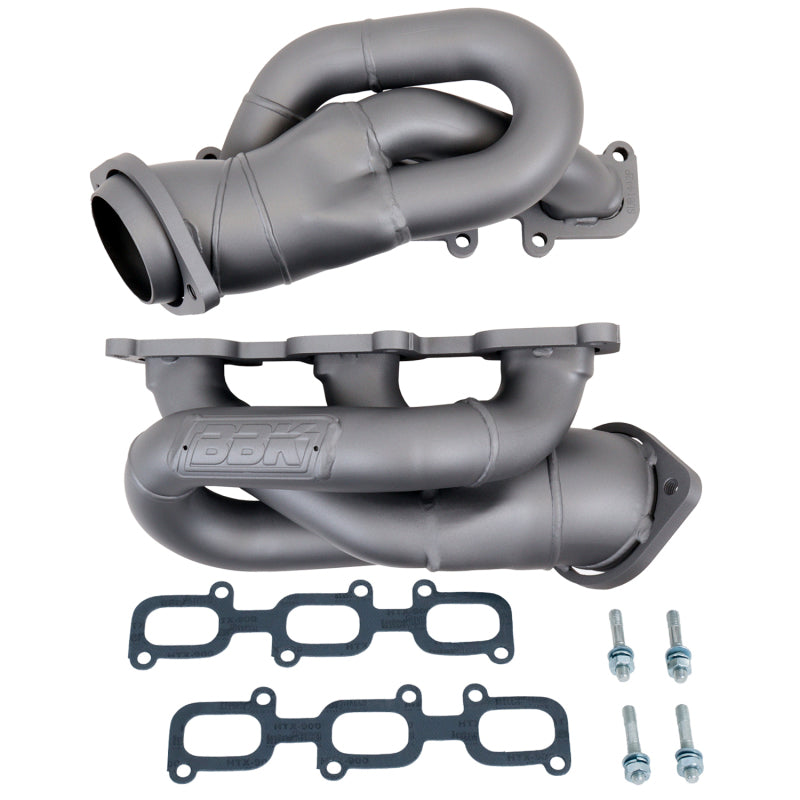 BBK  1442 Mustang 3.7 V6 Shorty Tuned Length Exhaust Headers - 1-5/8 Titanium Ce