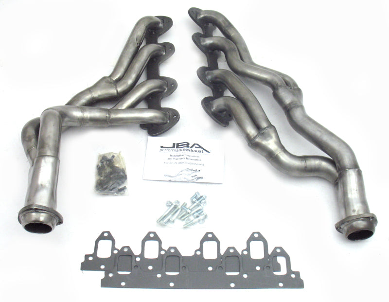 JBA 6655S fits Ford 67-70 Mustang 390-428 FE 1-3/4in-2-1/2in Primary Raw 409 Tri Y Header