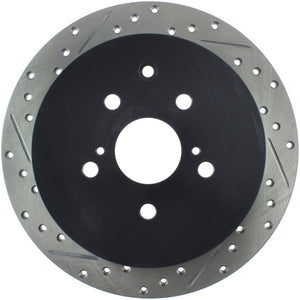 Stoptech 127.44166R Sport Drilled & Slotted Rotor - Rear Right