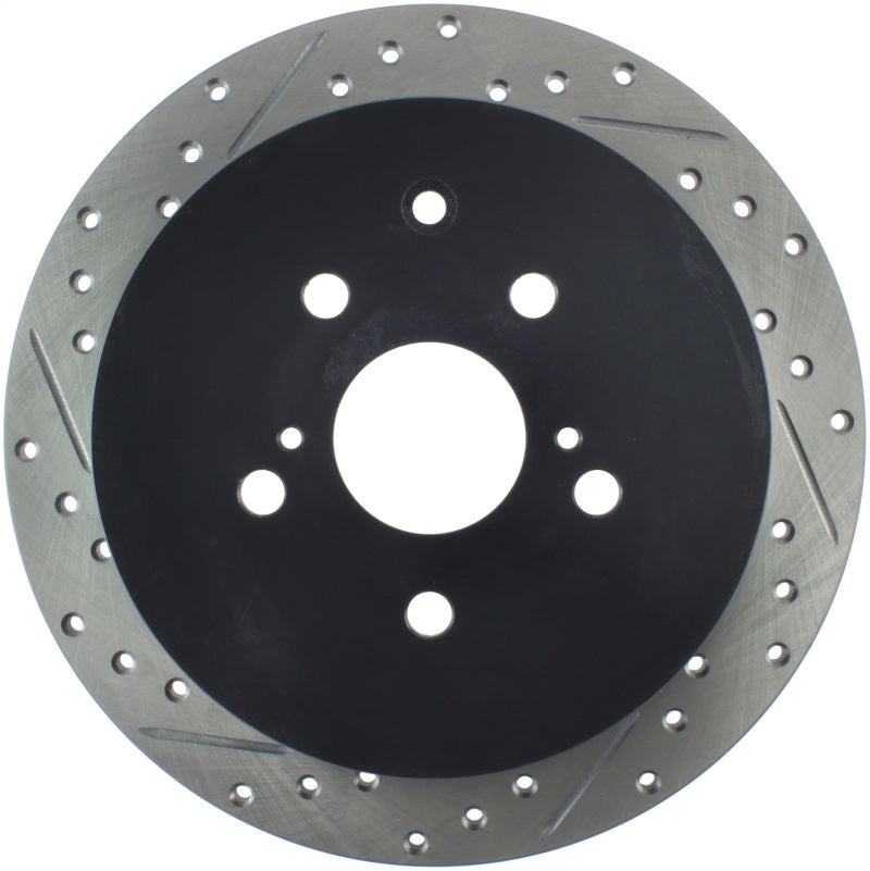 Stoptech 127.44166R Sport Drilled & Slotted Rotor - Rear Right