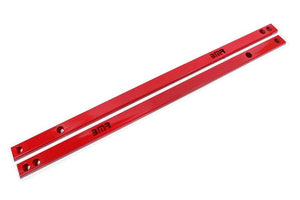 BMR CJR760R 15-20 S550 fits Mustang Chassis Jacking Rails (Shorter Tube) - Red
