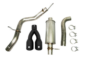 Roush 422179-BLK 19-23 fits Ford Ranger 2.3L Performance Catback Exhaust w/ Black Tips