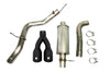 Roush 422179-BLK 19-23 fits Ford Ranger 2.3L Performance Catback Exhaust w/ Black Tips