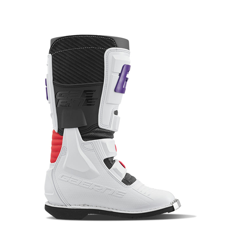 Gaerne 2169-025-5.5 GXJ Boot White/Red/Purple Size Youth - 5.5