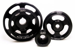 Go Fast Bits 2014 GFB 08+ WRX/STi / 09+ fits Forester / 03-09 LGT 3 pc Underdrive/Non-Underdrive Pulley Kit