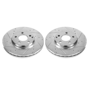 PowerStop fits Mercedes-Benz 04-05 E320 Front Evolution Drilled & Slotted Rotors