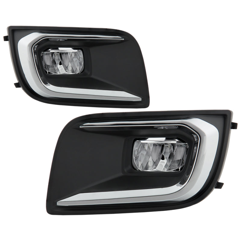 Spyder 5087140 fits Toyota 18-20 Sequoia 2020 OEM Style LED Fog Lights w/OEM Fi