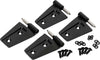 Kentrol 50575 fits Jeep 07-18 Wrangler JK Door Hinge Set 4 Pieces 2 Door - Powdercoat Black
