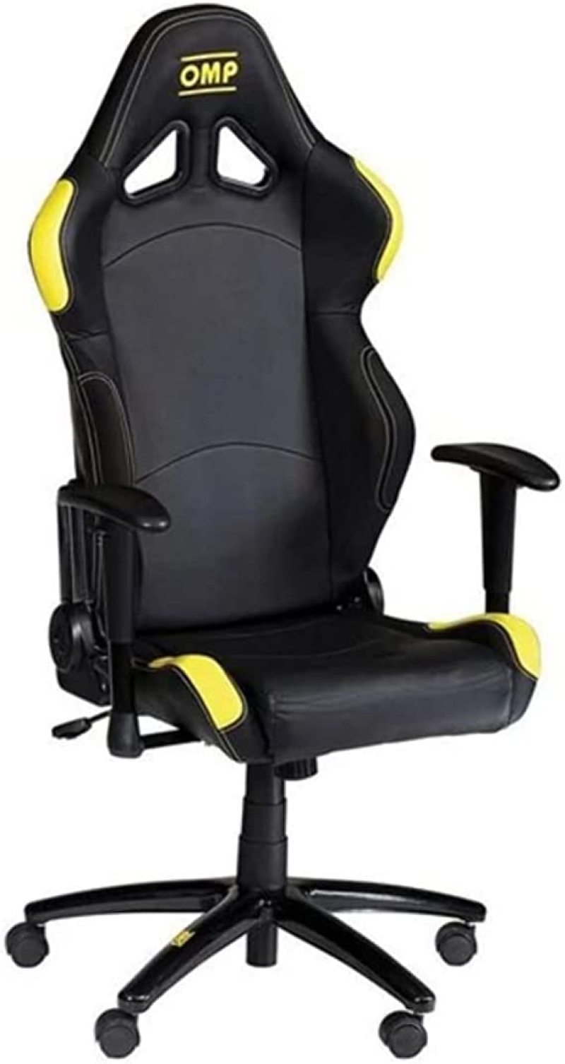 OMP HA0-0777-B01-072 Chair Black/Yellow