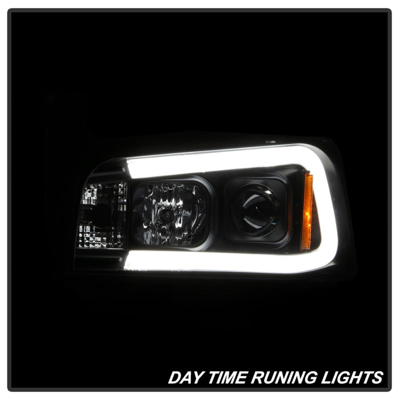 Spyder 5085245 fits Dodge 06-10 Charger Projector Headlights - LED Light Bar -