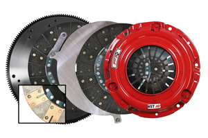 McLeod Racing RST HD Twin w/ Steel Flywheel - 2009+ GM LS-X 9 Bolt Crank - 1-1/8 x 26 - 168T