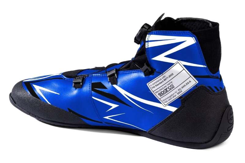 SPARCO BKB0002B0B04046 Shoe K-Rapid 46 BLU/WHT