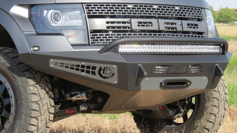 Addictive Desert Designs F017275050103 fits Ford 10-14 F-150 Raptor HoneyBadger Front Bumper w/ Winch Mount