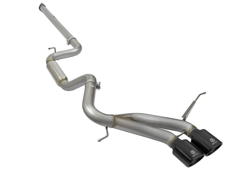 AFE 49-33083-B  3in SS Exhaust Cat-Back 13-16 fits Ford Focus ST 2.0L Black Tip