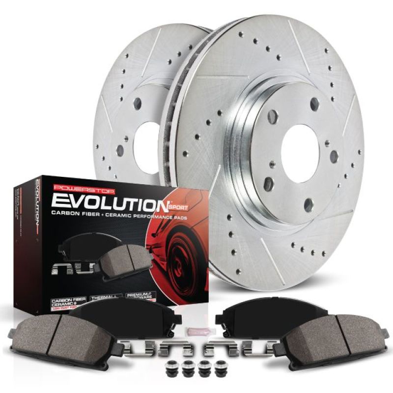 PowerStop fits Land Rover 13-18 Range Rover Rear Z23 Evolution Sport Brake Kit