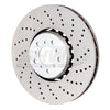 SHW Performance BFR48502 SHW 15-18 fits BMW X5 M 4.4L Right Front Cross-Drilled Lightweight Brake Rotor (34112284902)