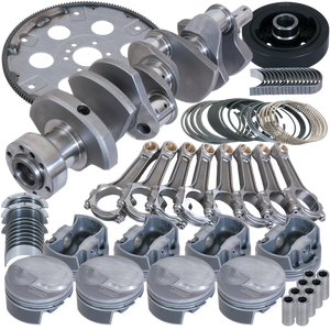 Eagle B18022L070 fits Chevy 454 1Pc 4.250in Crank 6.385in I-Beam Rods 4.320in Pistons 168 Tooth FP Balanced Assembly