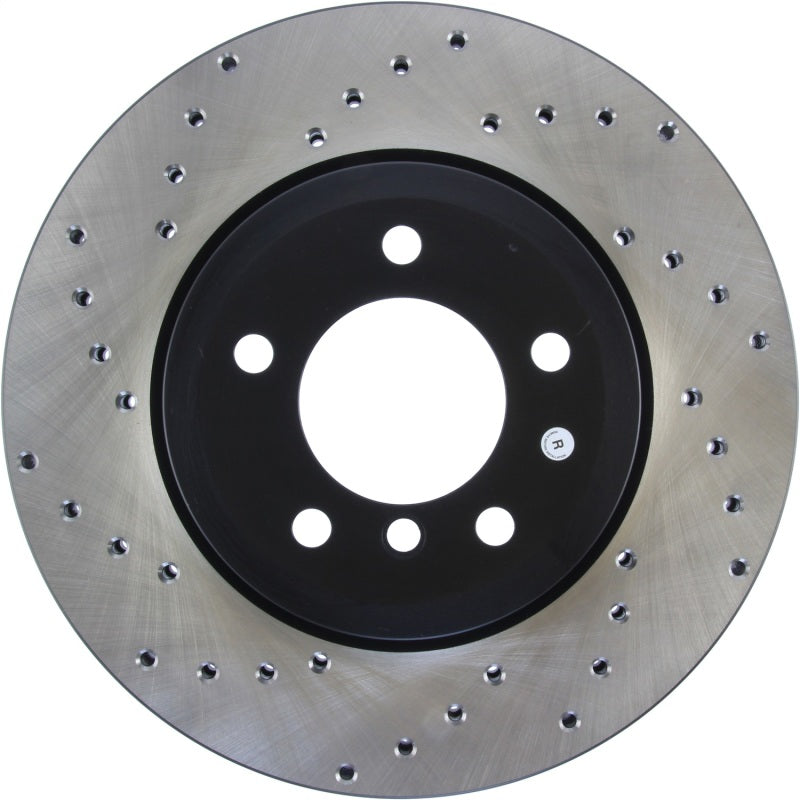 Stoptech 128.34052CR 06-08 BMW Z4 Drilled Front Right Cryo Rotor