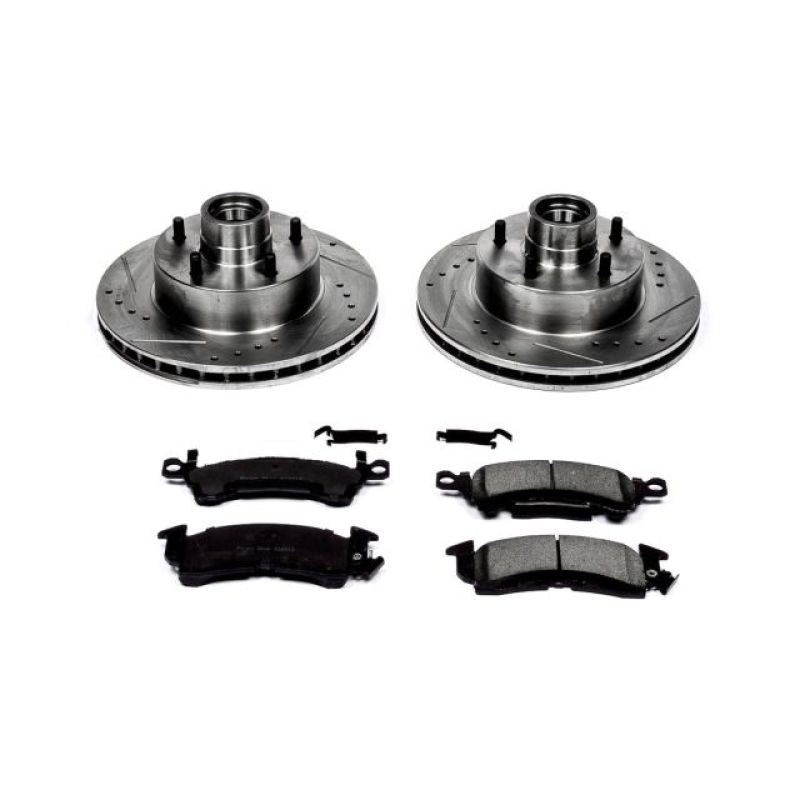 PowerStop K2580 1975 Buick fits Apollo Front Z23 Evolution Sport Brake Kit