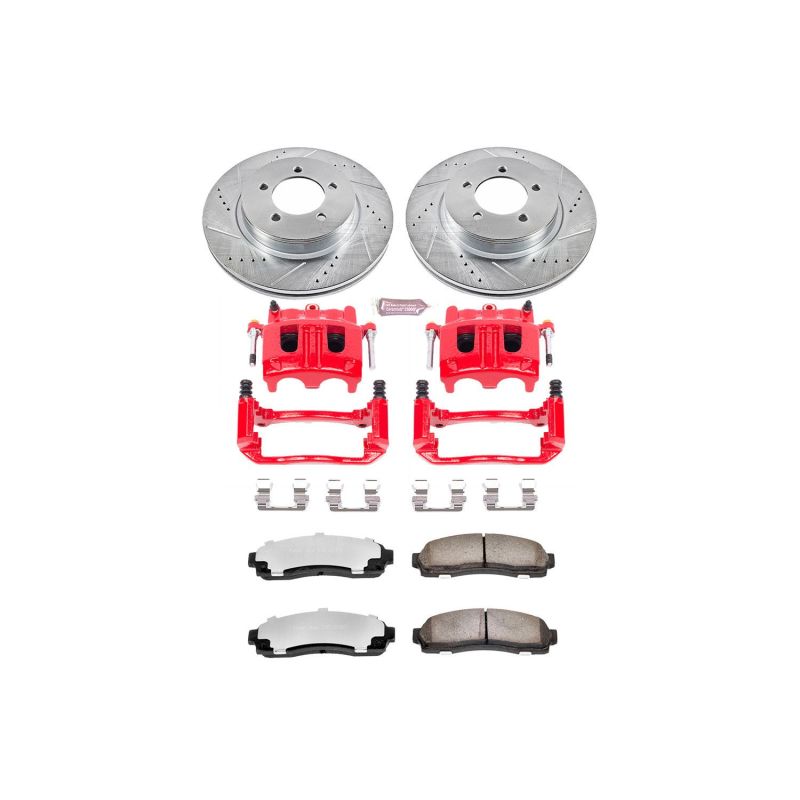 PowerStop KC1931 fits Ford Explorer Front Z36 Truck & Tow Brake Kit w/Calipers