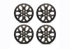 fits Ford Racing M-1007K-1875MB 2021+ F-150 18in Matte Black Wheel Kit