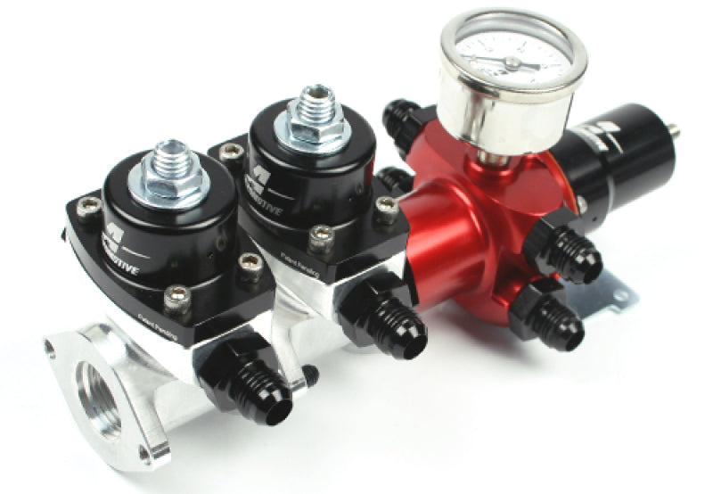 Aeromotive  13217 Modular Fuel Pressure Regulator - 2 x AN-06 Outlet and 2 x AN-
