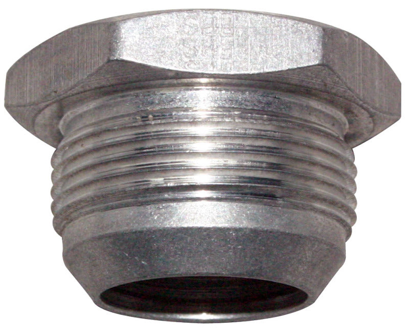 Moroso 22717 -20An Male Weld-On Bung - Aluminum - Single