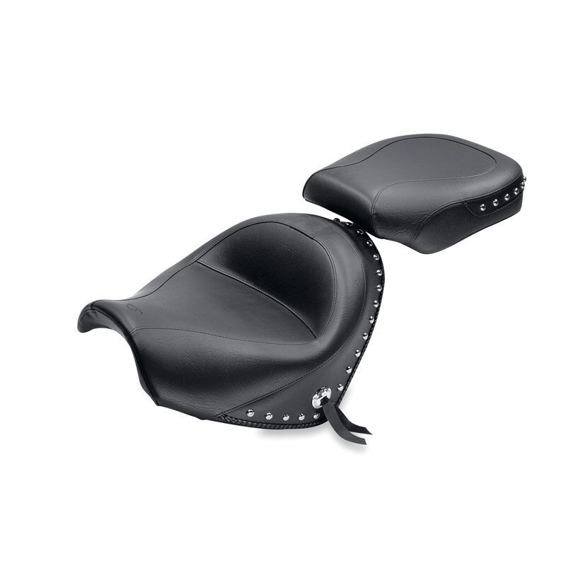 Mustang 76061 fits Suzuki 09-21 Boulevard C50 & C50T Standard Touring 2PC Seat - Black