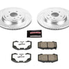 PowerStop K6535 26 14 fits Chevrolet Corvette Rear Z26 Street Warrior Brake Kit