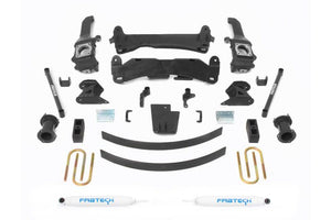 Fabtech K7019 05-14 fits Toyota Tacoma 4WD/ 2WD 6 Lug Models Only 6in Basic Sys w/Perf Shks
