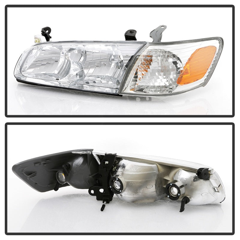 SPYDER 9042812 xTune fits Toyota Camry 4pc OEM Style Headlights Lights Chrome