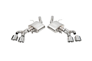 CORSA Performance 21319 Corsa 22-25 fits Cadillac CT4 V Blackwing 3in Active Valve Axle-Back - 4.5in Polished Tip