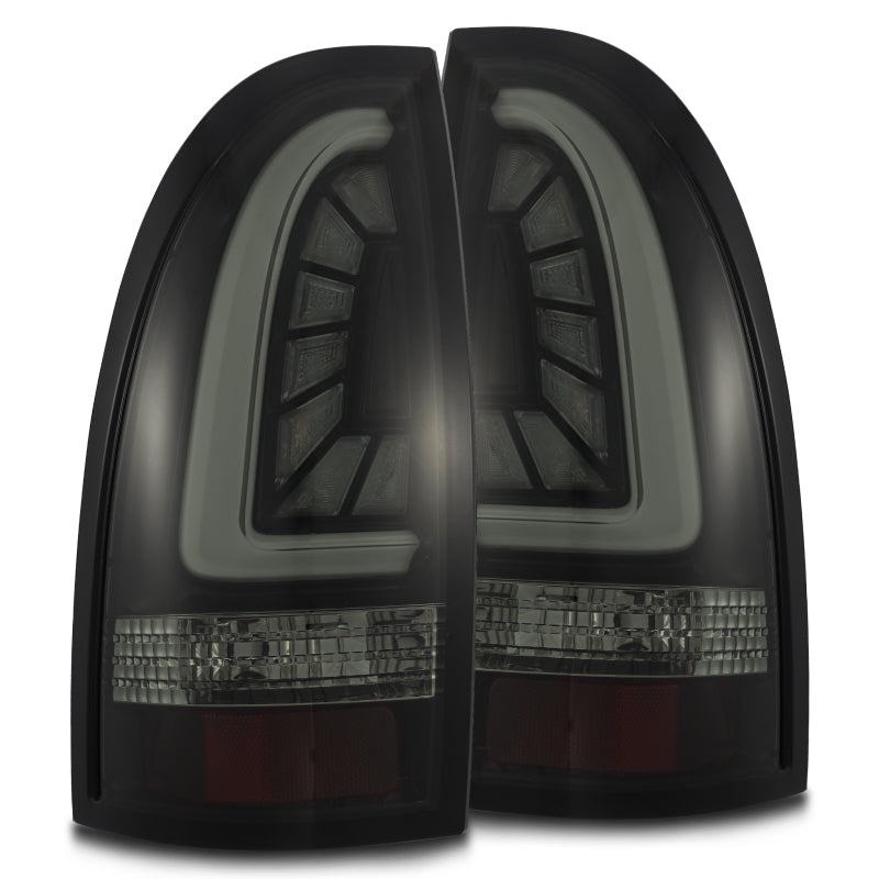 AlphaRex 680030 fits Toyota 05-15 Tacoma PRO-Series LED Tail Lights Jet Black