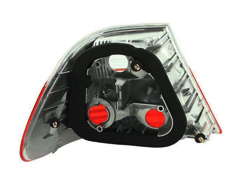 ANZO 221202 2003 fits BMW 00-20 3 Series E46 Taillights Red/Smoke - Outer